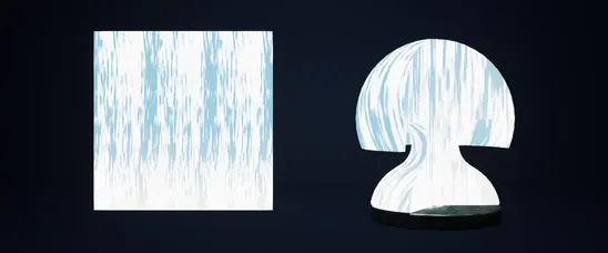 Waterfall swatch