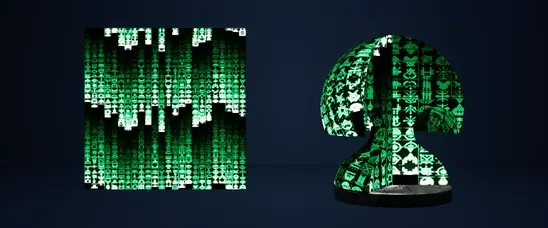 Data Rain swatch